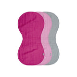 Muslin Burp Cloths made from Organic Cotton (3 pack)