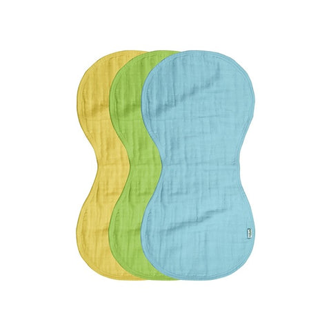 Muslin Burp Cloths made from Organic Cotton (3 pack)
