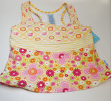 Tankini Swimsuit Set with Built-in Reusable Swim Diaper