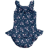 Swimsuit with Built-in Reusable Absorbent Swim Diaper