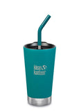 Insulated Tumbler with Straw 16oz