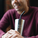 Insulated Tumbler with Straw 16oz