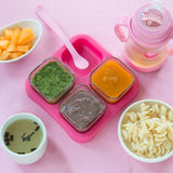Fresh Baby Food Glass Cubes (4oz/4pck)