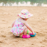 Swimsuit with Built-in Reusable Absorbent Swim Diaper 18 months