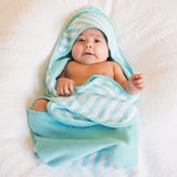 Muslin Baby Bath Swaddle made from Organic Cotton