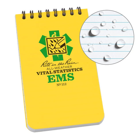 Vital Statistics EMS Notebook (112)