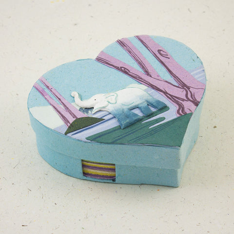 Note Box Heart Shape