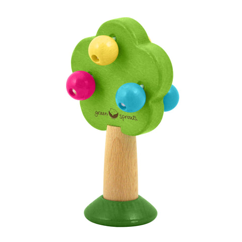 Tree Rattle made from Sustainable Wood