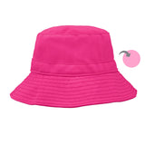 Sun Protection Reversible Bucket Hat Made from Organic Cotton