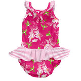 Swimsuit with Built-in Reusable Absorbent Swim Diaper 18 months
