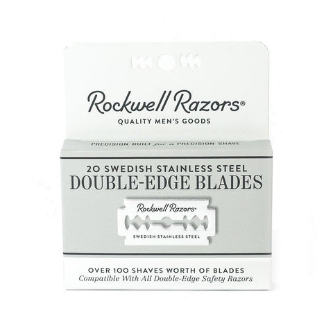 Rockwell Double-Edge Razor Blades - 20-Pack