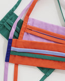 Fabric Face Mask Set Tie
