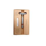 Rockwell 2C Double Edge Razor - White Chrome