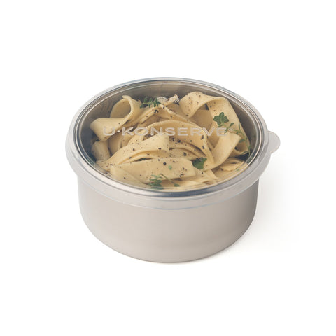 Round Container w/ silicone lid