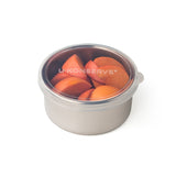 Round Container w/ silicone lid