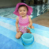 Tankini Swimsuit Set with Built-in Reusable Swim Diaper