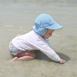 Sun Protection Flap Hat Solid Colors
