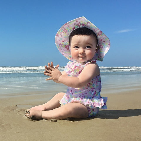 Swimsuit with built shop in swim diaper
