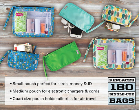 Travel Zip (Set of 3)