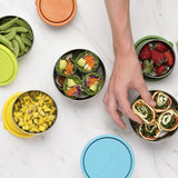 Round Container Medium Lime 9oz