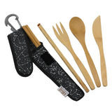 Bamboo utensil set - PREMIUM