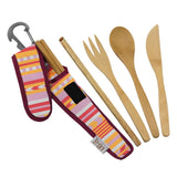 Bamboo utensil set - PREMIUM