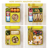 OmieBox Lunch Box & Pod Utensil Set
